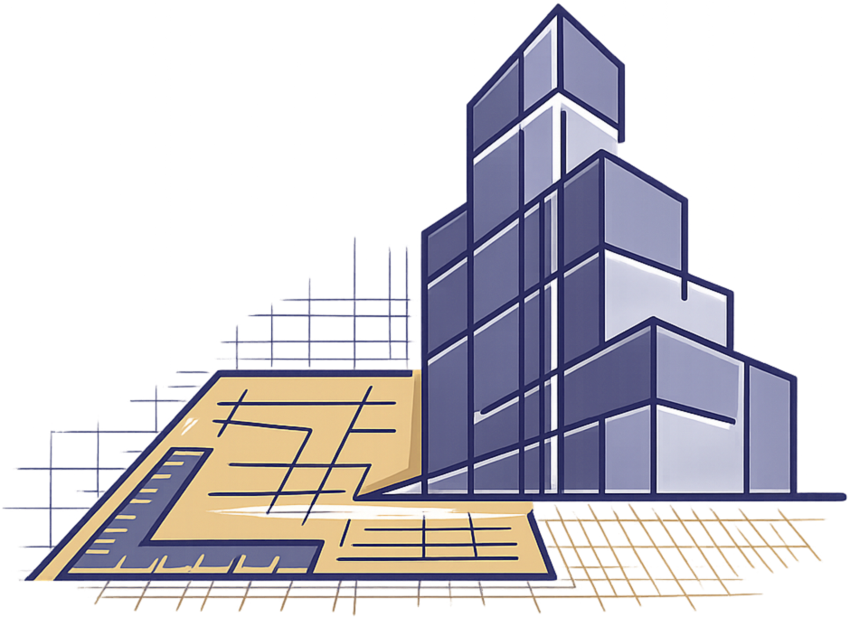 Approach blueprint illustration